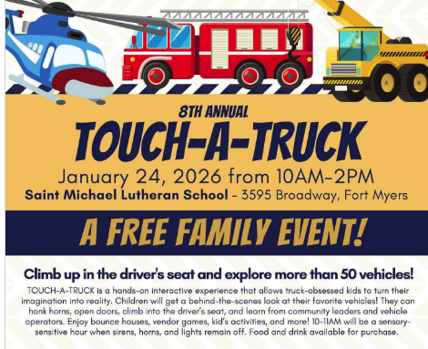Horns, Wheels & Wow! Annual Touch-A-Truck rolls into Fort Myers with 50+ vehicles    
